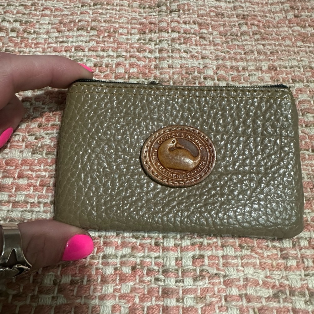 Small VINTAGE zipper pouch